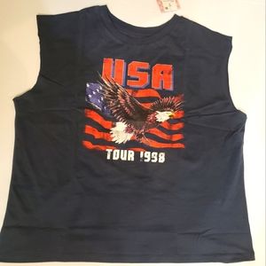 USA Sleeveless Shirt